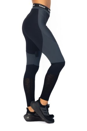 Calza Microfibra Borja Carbon