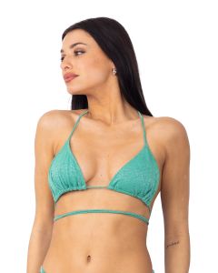 Triangulo Básico Glitter Green