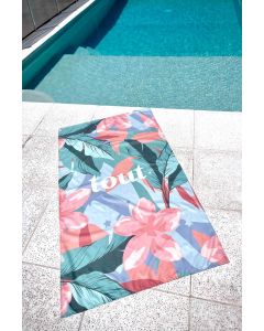 Toallon Lona Quick Dry Aqua