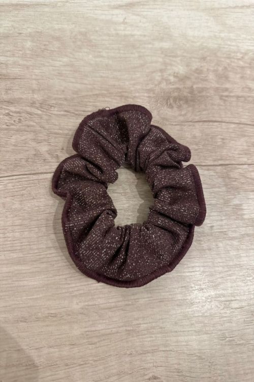 Scrunchie Glitter Wine