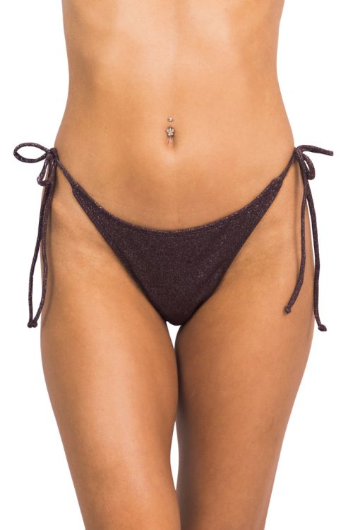 Colaless para atar Glitter Wine