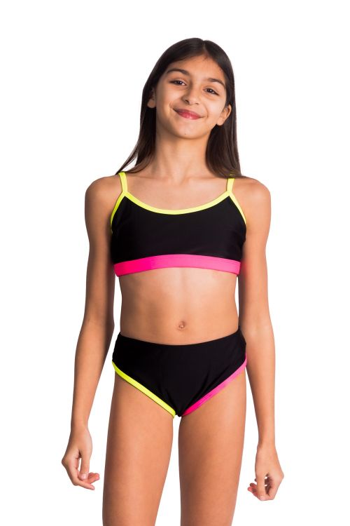 Bombacha Ariel Black Pink