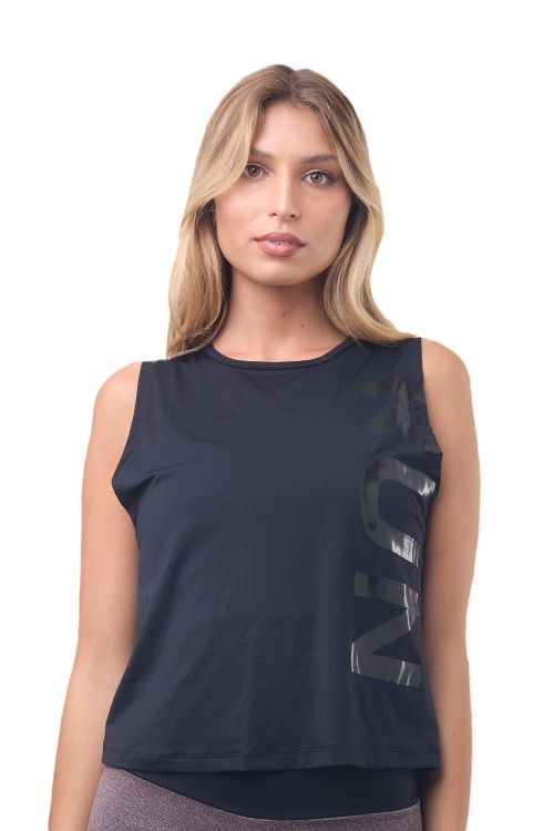 Musculosa Baby Run Negro